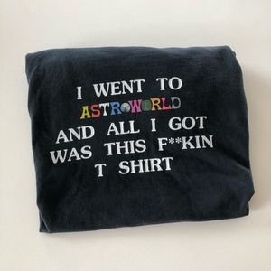 Travis Scott Astroworld tee